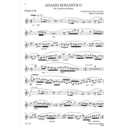 Adagio Romantico, for Clarinet and Piano