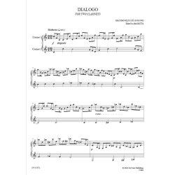Dialogo, for Two Clarinets
