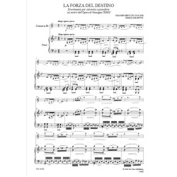 Divertimento sui motivi dell'Opera : di Giuseppe Verdi 'La forza del destino', for Clarinet and Piano