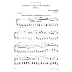 Prelude and Fugue on the Raag Kafi, for Piano