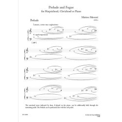 Prelude and Fugue : for Harpsichord, Clavichord or Piano