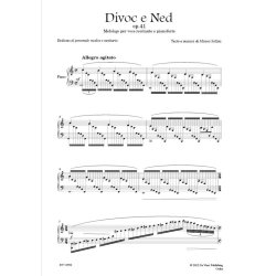 Divoc e Ned Op. 41, Melologue : for Narrator and Piano
