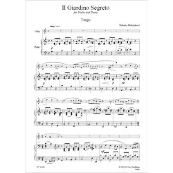 Il giardino segreto, for Violin and Piano