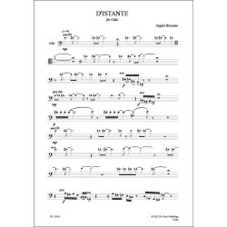 D'Istante, for Cello