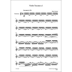 Three Violin Toccatas