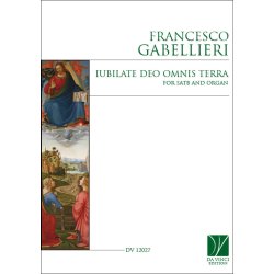 Iubilate Deo Omnis Terra, for SATB and Organ