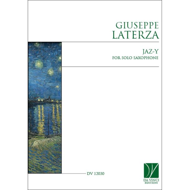 Jaz-Y, for solo Saxophone