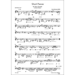 Short Pieces, for Horn Quartet