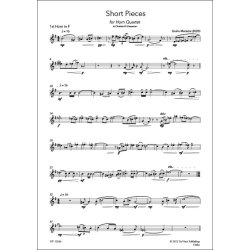 Short Pieces, for Horn Quartet