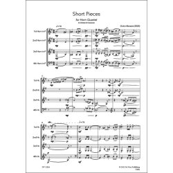 Short Pieces, for Horn Quartet