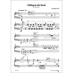 Falling in the Rock, for Solo Harp
