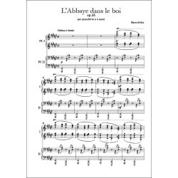 L'Abbaye dans le boi Op. 35, for Piano 4-Hands