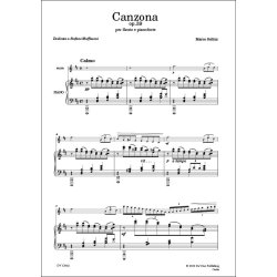 Canzona Op. 39, for Flute and Piano