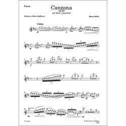 Canzona Op. 39, for Flute and Piano