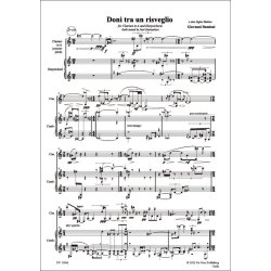 Doni tra il risveglio : for Clarinet in A and Harpsichord