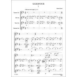 Saxofour, for Sax Quartet
