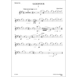 Saxofour, for Sax Quartet
