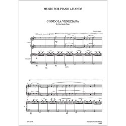 Music for Piano 4-Hands : Gondola Veneziana, Pagliacci