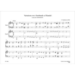Variations on a Sarabande of Handel : Landscapes