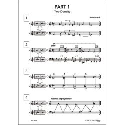 24 Figure(s) - a quattro : for Fixed Sounds and Flex Ensemble