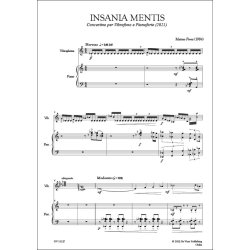 Insania mentis : Concertino for Vibraphone and Piano