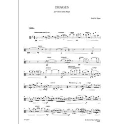 Images, for Viola and Harp