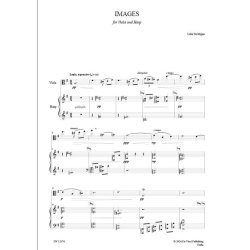 Images, for Viola and Harp