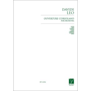 Coriolano, Ouverture for Orchestra
