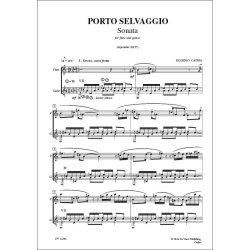Porto Selvaggio, Sonata for Flute and Guitar