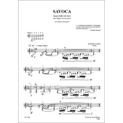 Savoca, Il Paese delle Sette Facce, for Guitar