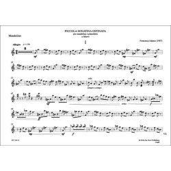 Piccola Sonatina Ostinata, for Mandolin and Piano