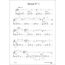 Two Minimal Sketches, for Piano