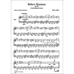 Bebo's Kosmos Op. 37, 24 Little Pieces for Piano
