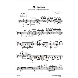 Trittico, for Guitar: Mythology, Come le farfalle, : In C (Studio semplice)