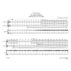 Il mare dietro, Postcards : for Hou Hai, Hulusi and Electronic