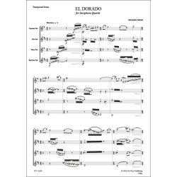 El Dorado, for Saxophone Quartet