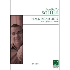 Black Dream Op. 50, for Piano Left Hand
