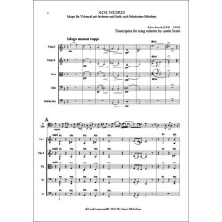 Kol Nidrei, for string Orchestra