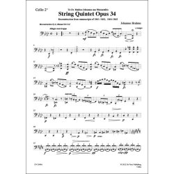 String Quintet in F minor Op. 34A : reconstruction from the original fragment of the manuscripts of 1861-62, 1864-1865