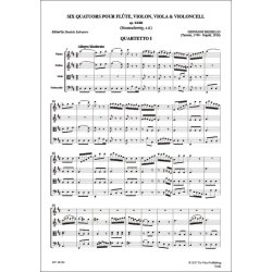 Six Quatuors op.23 for Flute and string