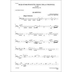 Six Quatuors op.23 for Flute and string