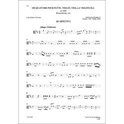 Six Quatuors op.23 for Flute and string