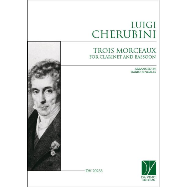 Trois Morceaux, for Clarinet and Bassoon