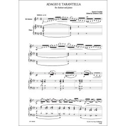 Adagio & Tarantella, for Clarinet and Piano