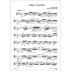 Adagio & Tarantella, for Clarinet and Piano