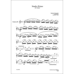 Studio Primo, for Clarinet