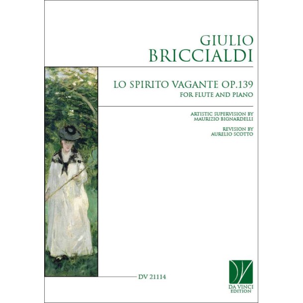 Lo Spirito Vagante Op.139, for Flute and Piano