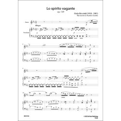 Lo Spirito Vagante Op.139, for Flute and Piano