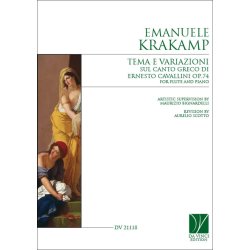 Tema e Variazioni : sul Canto Greco di Ernesto Cavallini Op.74