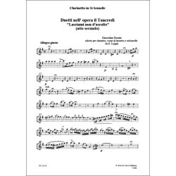 Duetti nell'opera il 'Tancredi'